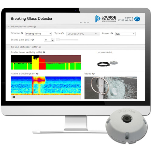 Louroe LE-835 Glass Break Detection Software for Servers