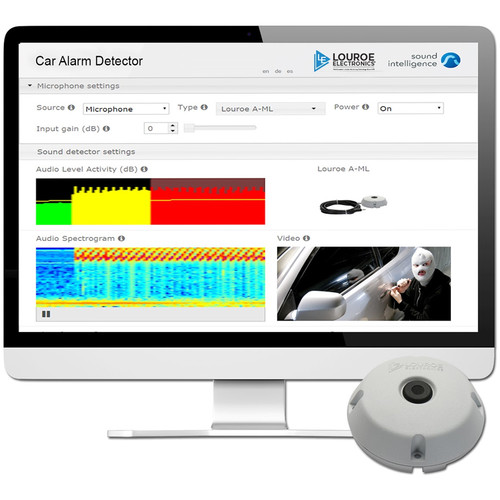 Louroe LE-840 Car Alarm Detection Software for Servers
