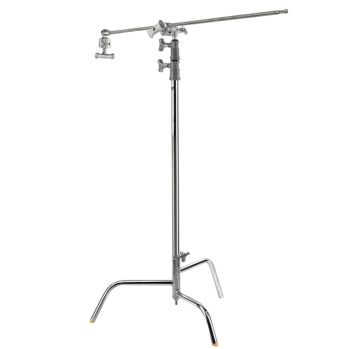 Lowel 40" C-Stand Turtle Base Kit (Chrome, 9.8')