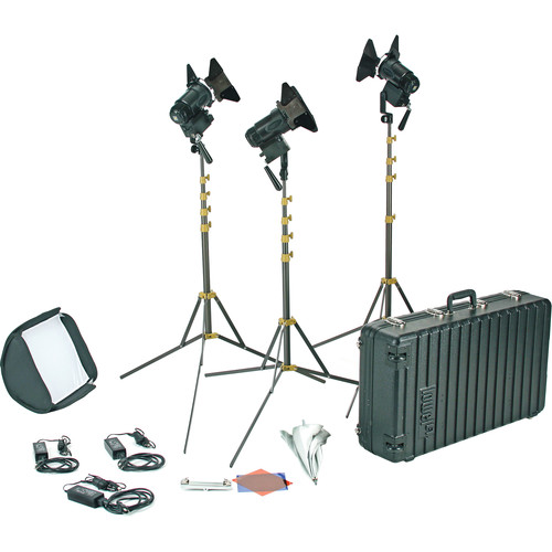 Lowel PRO Power Daylight LED 3-Light AC Kit
