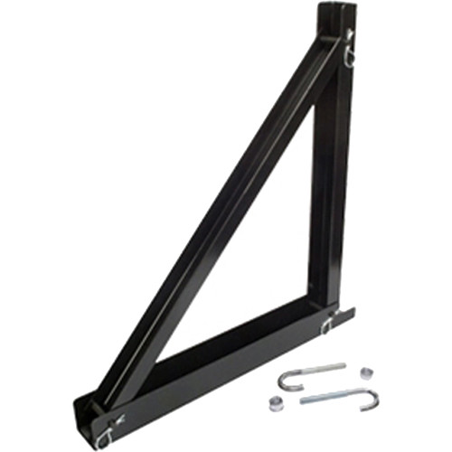 Lowell Manufacturing 18" Wall Triangle Bracket, Steel (Black)