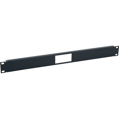 Lowell Manufacturing Rack Panel for 1 Decorator Device (1 RU)