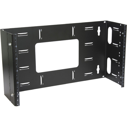 Lowell Manufacturing 6U Wall Mount Hinged Utility Bracket -19"W x 6"D