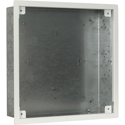 Lowell Manufacturing In-Wall Box with Breakaway, 14x14x4" (White)