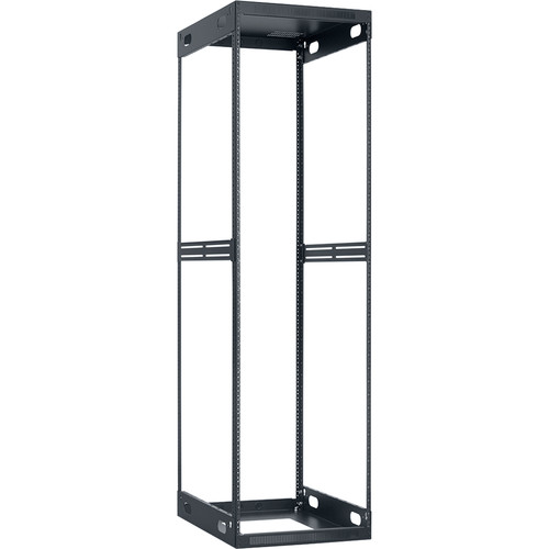 Lowell Manufacturing Slim Knockdown Rack, 38U, 26"Deep