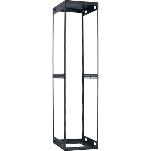 Lowell Manufacturing Slim Knockdown Rack, 44U, 26"Deep
