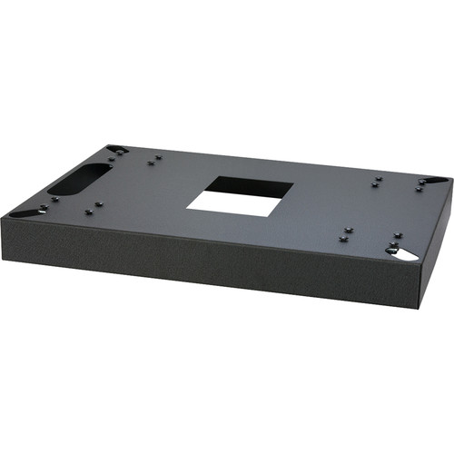 Lowell Manufacturing LXR Mobile Base for 26"Deep Slim Rack (Black)
