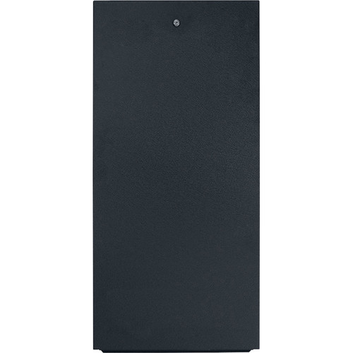 Lowell Manufacturing Rack-Rear Access Cover - 8U, fits LXR/LVR Series, Locking (Black)