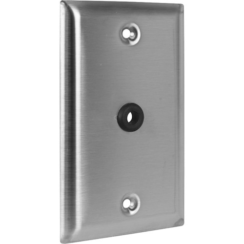 Lowell Manufacturing Punched Wall Plate with 0.375" Hole