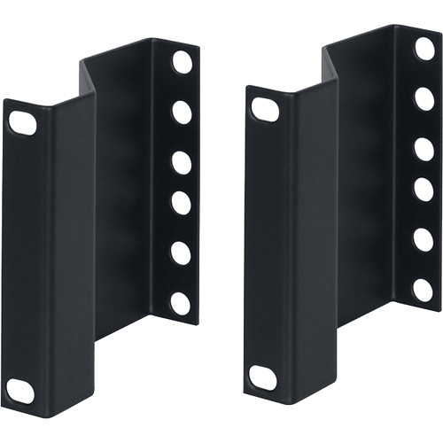Lowell Manufacturing Rack Recessing Brackets (2 RU, Pair)
