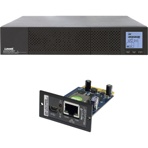 Lowell Manufacturing Bundle: UPS8-2000 + UPS-SNMP