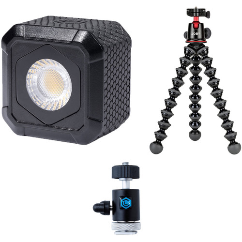 Lume Cube AIR LED Light with GorillaPod 5K & Hot Shoe Mount Kit