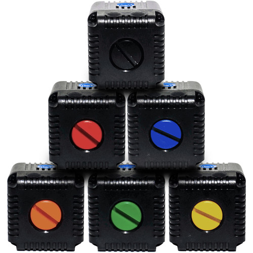 Lume Cube Colored Cap Kit for Lume Cube (Blue, Orange, Red, Green, Yellow)