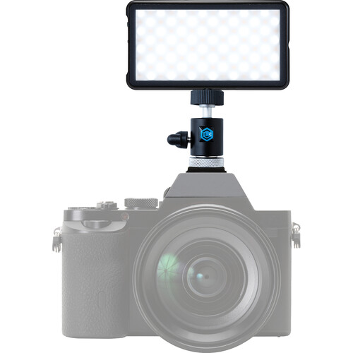 Lume Cube Panel GO Bi-Color LED Light Panel with Ball Head and 3/8"-16 Adapter
