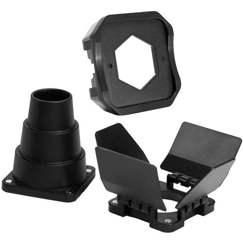 Lume Cube Modification Frame, Snoot, and Barndoor Kit for Lume Cube Air