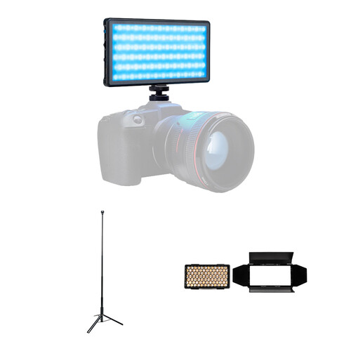 Lume Cube Panel Pro 2.0 RGB LED Light Panel with Accessories Kit
