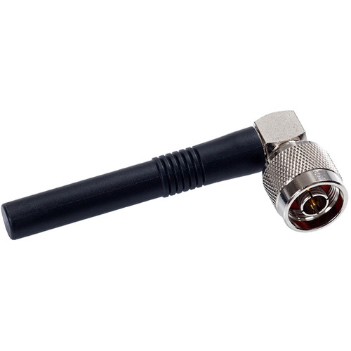 LumenRadio Outdoor 2 dBi 90° Angled Antenna with N Male Connector (Black)