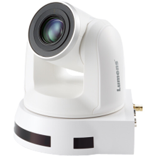Lumens Media Processor Bundle LC200 CaptureVision System and Two PTZ Cameras with 20x Optical Zoom (White)