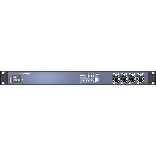 Luminex GigaCore 18T 16-Port Gigabit EtherCon / RJ45 Managed AV Switch with SFP+