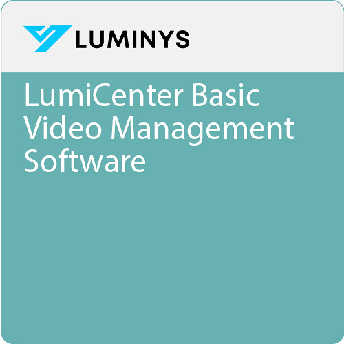 Luminys LumiCenter Basic Video Management Software