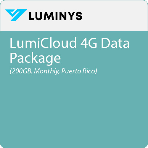 Luminys LumiCloud 4G Data Package (200GB, Monthly, Puerto Rico)