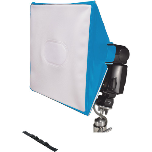 LumiQuest SoftBox III with UltraStrap (Neon Blue)