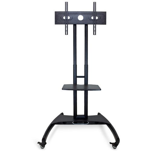Luxor FP2500 Adjustable Height LCD TV Stand and Mount with Accessory Shelf