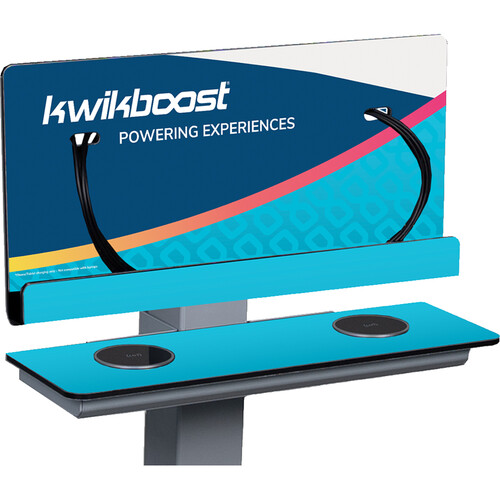 Luxor KwikBoost Wireless Charging Ledge for Freestanding Courtesy Charging Stations