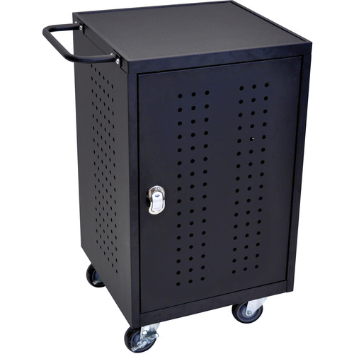 Luxor LLTM30-B-RFID 30 Tablet / Laptop Charging Cart
