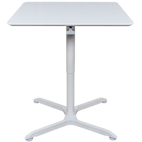 Luxor 32" Pneumatic Height-Adjustable Square Café Table