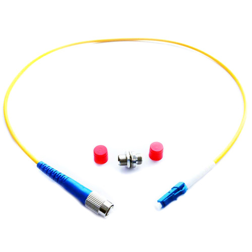Lynx Technik AG LC/FC Sim LC to FC Simplex Fiber Adapter Cable Kit (19")
