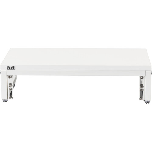 LYYL Desktop Equipment Rack Stand (2 RU, White)