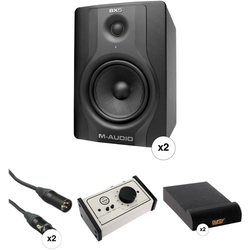 M-Audio BX5 Carbon Studio Monitoring & Controller Kit