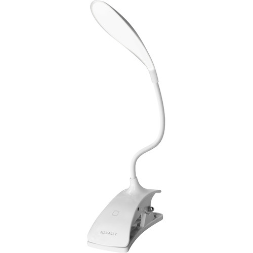 Macally Rechargeable Clip-On LED Book Reading Light