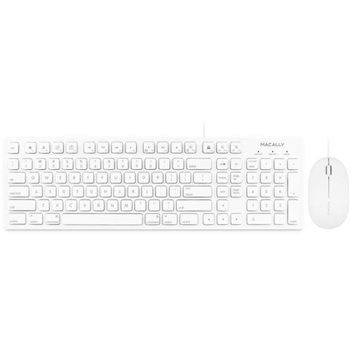 Macally Keyboard with Optical Mouse