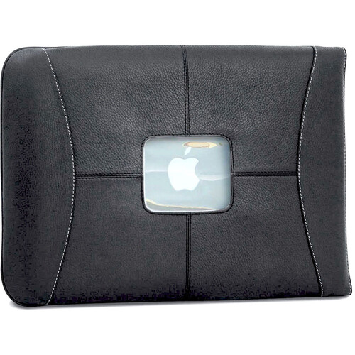 MacCase 13" Premium Leather Macbook Pro Sleeve (Black)