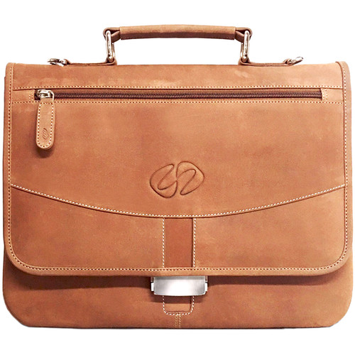 MacCase Premium Leather Briefcase for iPad Pro 12.9 (Vintage)