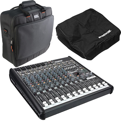 Mackie ProFX 12 12-Channel Mixer with Bag and Cover Kit