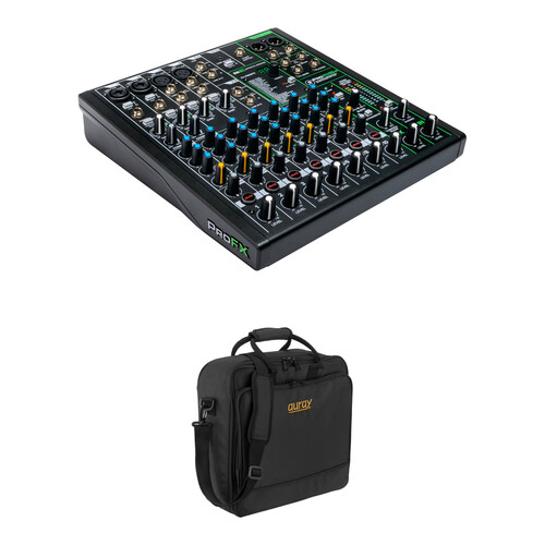 Mackie ProFX10v3 10-Channel Sound Reinforcement Mixer Kit with Carry Bag