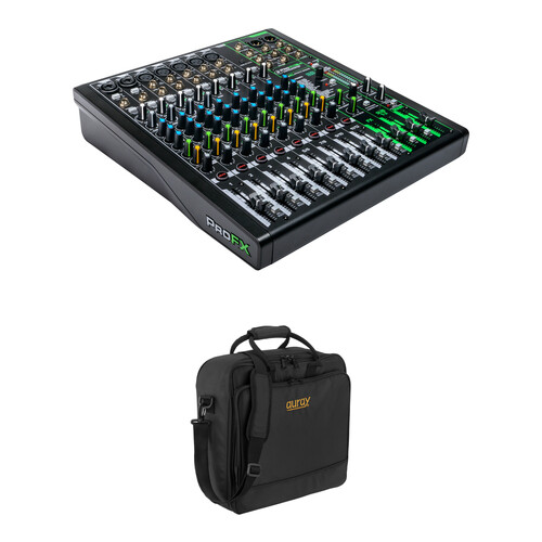 Mackie ProFX12v3 12-Channel Mixer Kit with Bag