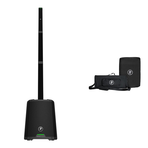 Mackie SRM-FLEX Portable Column PA System Kit with Bag and Cover