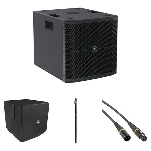 Mackie Thump115S 1400W 15" Powered Subwoofer Kit with Cover, Pole, and Cable