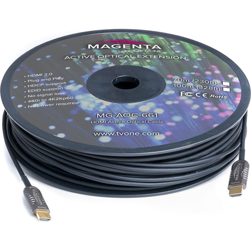 Magenta HDMI 2.0 Active Optical Cable (230')