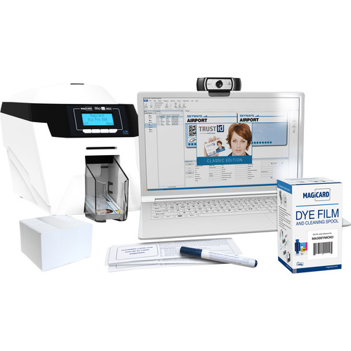 Magicard Rio Pro 360 System for Rio Pro 360 Double-Sided Printer with Magnetic Stripe & Smart Card Encoders