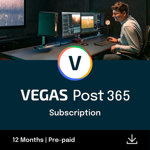 MAGIX VEGAS Post 365 (12-Month Subscription, ESD)
