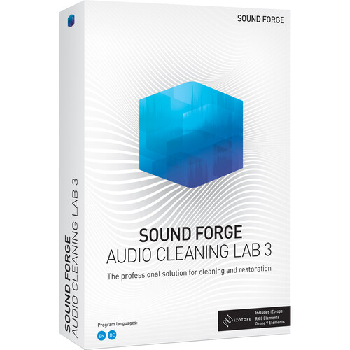 MAGIX SOUND FORGE Audio Cleaning Lab 4 Audio Restoration Software (Educational, 5-99 Tier Site-License, Download)