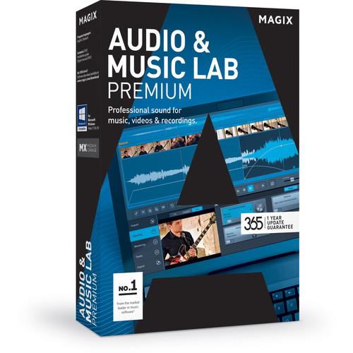 MAGIX Audio & Music Lab Premium - Music Production Software (Educational, 100+ Tier Site-License, Download)