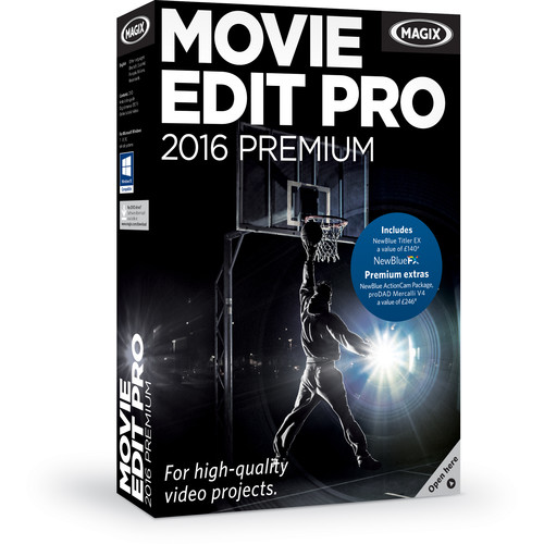 MAGIX Movie Edit Pro Premium (Volume 100+, Academic, Download)