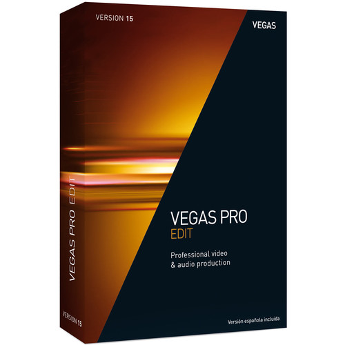 MAGIX Vegas Pro 15 Edit (Upgrade From Older Version) - ESD