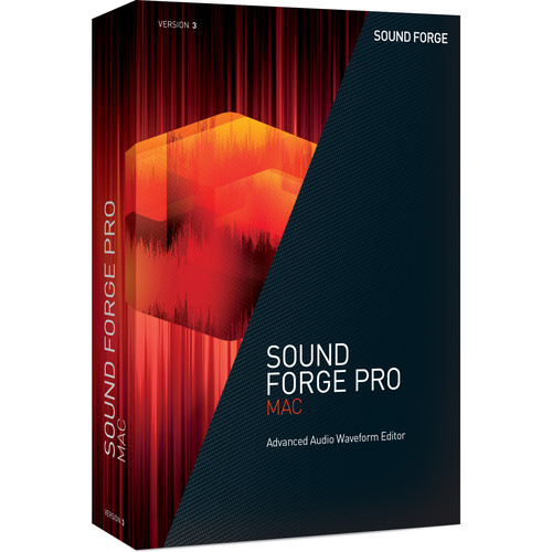 MAGIX Sound Forge Pro Mac 3 - Audio Waveform Editor (Download)
